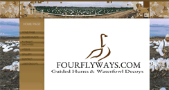 Desktop Screenshot of fourflyways.com