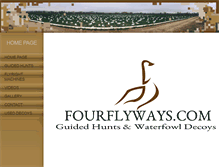 Tablet Screenshot of fourflyways.com